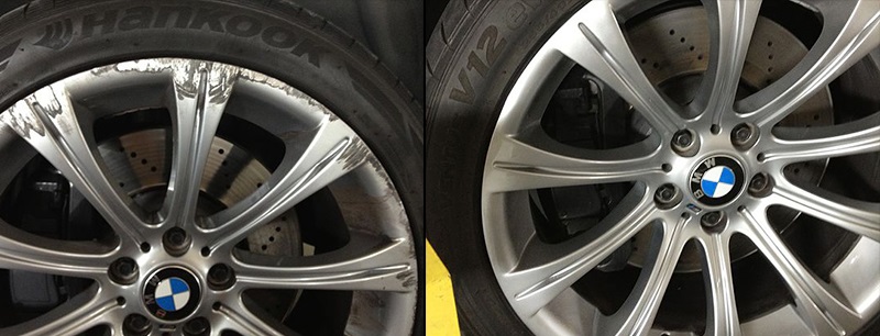 Wheel Refinishing Curb Damage Queens, nY